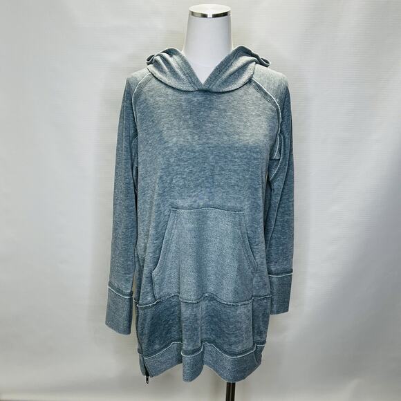 Evy’s Tree Womens Beachy Hoodie Tunic "THE ISIA" Sage Green Size XS - Picture 2 of 14
